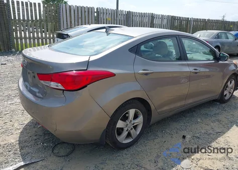 2013 Hyundai Elantra Gls from USA, damaged, VIN 5NPDH4AE4DH290747